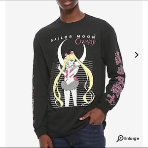 Sailor Moon Black Long Sleeve